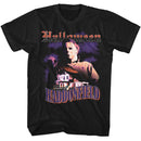 Halloween-Halloween Terror Of Haddonfield-Black Adult S/S T-Shirt - Black