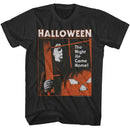 Halloween-Halloween Coming Home-Smoke Adult S/S T-Shirt - Smoke