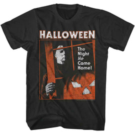 Halloween-Halloween Coming Home-Smoke Adult S/S T-Shirt - Smoke