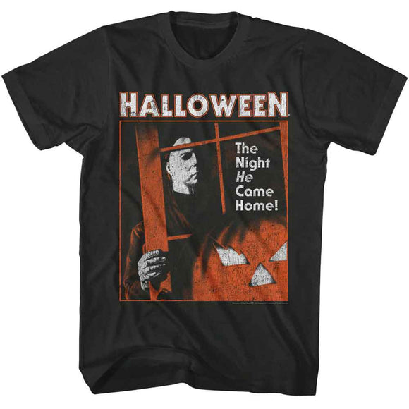Halloween-Halloween Coming Home-Smoke Adult S/S T-Shirt - Smoke