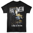 Halloween-Halloween One Night Early-Black Adult S/S T-Shirt - Black