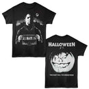 Halloween-Halloween Myers With House F B-Black Adult S/S T-Shirt ***F&B***-S - Black