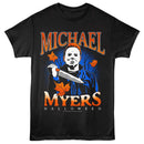 Halloween-Halloween M Myers-Black Adult S/S T-Shirt - Black
