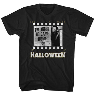 Halloween Film Strip Adult T-Shirts