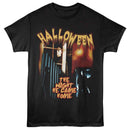 Halloween-Halloween The Night-Black Adult S/S T-Shirt - Black