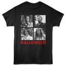 Halloween-Halloween Photo Grid-Black Adult S/S T-Shirt - Black