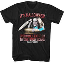 Halloween-Goodscare-Black Adult S/S T-Shirt - Black