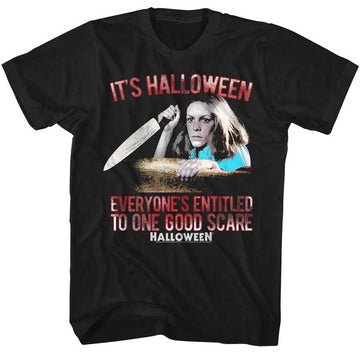 Halloween-Goodscare-Black Adult S/S T-Shirt - Black
