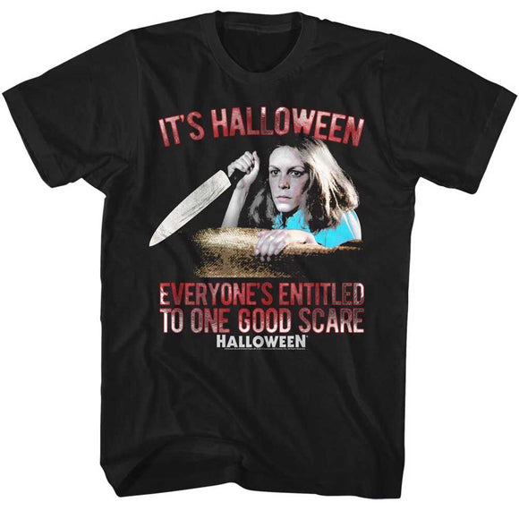 Halloween-Goodscare-Black Adult S/S T-Shirt - Black