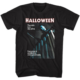 Halloween-Stay Alive-Black Adult S/S T-Shirt - Black