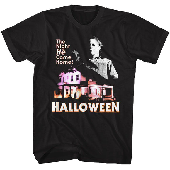 Halloween-Mikenhaus-Black Adult S/S T-Shirt - Black