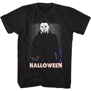 Halloween-In The House-Black Adult S/S T-Shirt - Black