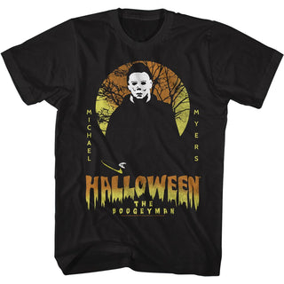 Halloween Myers The Boogyman Adult T-Shirts