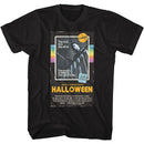Halloween-Vhs Tape-Black Adult S/S T-Shirt - Black