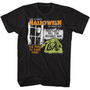 Halloween-Halloween Scariest Halloween-Black Adult S/S T-Shirt - Black
