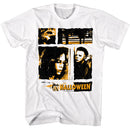 Halloween-Halloween Panels-White Adult S/S T-Shirt - White