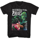 Hammer Horror-Plague Of The Zombies-Black Adult S/S T-Shirt - Black
