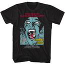 Hammer Horror-Vampire Circus Moth-Black Adult S/S T-Shirt - Black