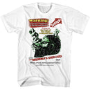 Hammer Horror-Hammer Horror The Mummys Shroud-White Adult S/S T-Shirt - White