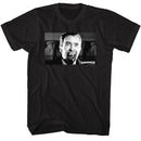 Hammer Horror-Hammer Horror Angry Dracula-Black Adult S/S T-Shirt - Black