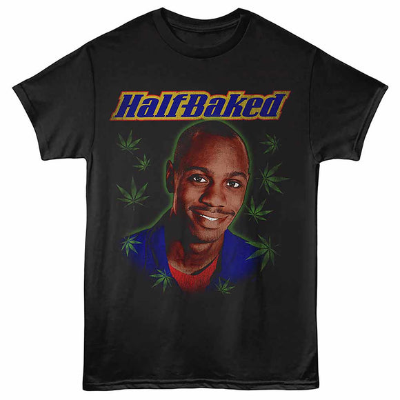 Half Baked Thurgood Portrait Black Adult T-Shirt