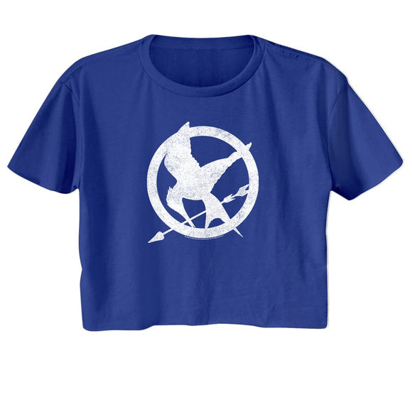 Hunger Games-Hunger Games Mockingjay-Royal Ladies S/S Festival Cali Crop-S - Royal