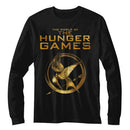 Hunger Games-Hunger Games World Of-Black Adult L/S T-Shirt - Black