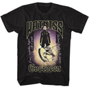 Hunger Games-Hunger Games Katniss Everdeen-Black Adult S/S T-Shirt - Black