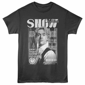 The Hunger Games Snow Mag Smoke Adult T-Shirt