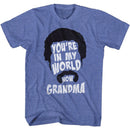Happy Gilmore-Youre In My World-Royal Heather Adult S/S T-Shirt - Royal Heather