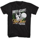 Happy Gilmore-Happy Gilmore Gold Jacket Tournament-Black Adult S/S T-Shirt - Black