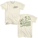 Happy Gilmore-Happy Gilmore Mono Gold Jacket Tournament-Natural Adult S/S T-Shirt ***F&B***-S - Natural