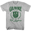 Happy Gilmore-Happy Gilmore Golf Academy-Gray Heather Adult S/S T-Shirt - Gray Heather