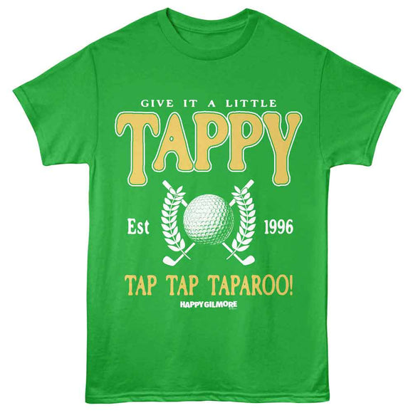 Happy Gilmore-Happy Gilmore Tappy-Kelly Adult S/S T-Shirt - Kelly