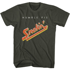 Humble Pie-Humble Pie Smokin-Smoke Adult S/S T-Shirt - Smoke