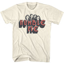 Humble Pie-Humble Pie Band Members-Natural Adult S/S T-Shirt - Natural
