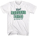 Its A Wonderful Life-Iawl Visit Bedford Falls-White Adult S/S T-Shirt - White