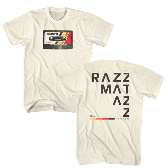 Idkhow-Idkhow Razz Cassette-Natural Adult S/S T-Shirt ***F&B***-S - Natural