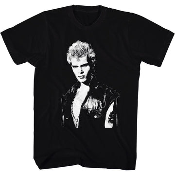 Billy Idol-Billy I-Black Adult S/S T-Shirt - Black