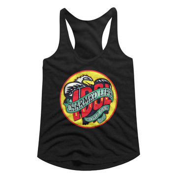 Billy Idol-Charmed Life-Black Ladies Slimfit Racerback-S - Black