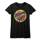 Billy Idol-Charmed Life-Black Ladies S/S T-Shirt - Black