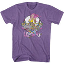 Incubus-Bomb Girl-Purple Heather Adult S/S T-Shirt - Purple Heather