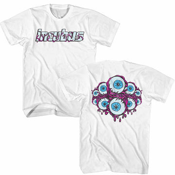Incubus Eyeballs White Adult T-Shirt