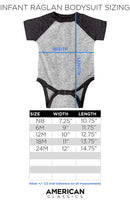 Close-up of WARRANT LOUDER HARDER FASTER INFANT HEATHER 6M graphic on Vintage Smoke T-Shirt