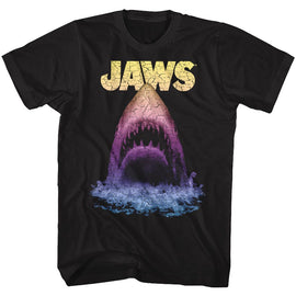 Jaws-New To The Game-Black Adult S/S T-Shirt - Black