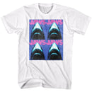 Jaws-Jaws4-White Adult S/S T-Shirt - White