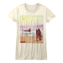 Jaws-Surfside-Vintage White Ladies S/S T-Shirt - Vintage White