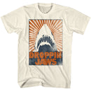 Jaws-Show Stopper-Natural Adult S/S T-Shirt - Natural