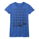 Jaws-Dun Nun-Royal Ladies S/S T-Shirt - Royal
