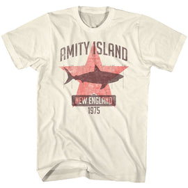 Jaws-Jawstar-Natural Adult S/S T-Shirt - Natural